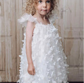 3D Butterfly Dress - Baby Blue.